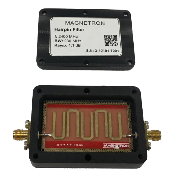 BAND-SPECIFIC HAIRPIN FILTER